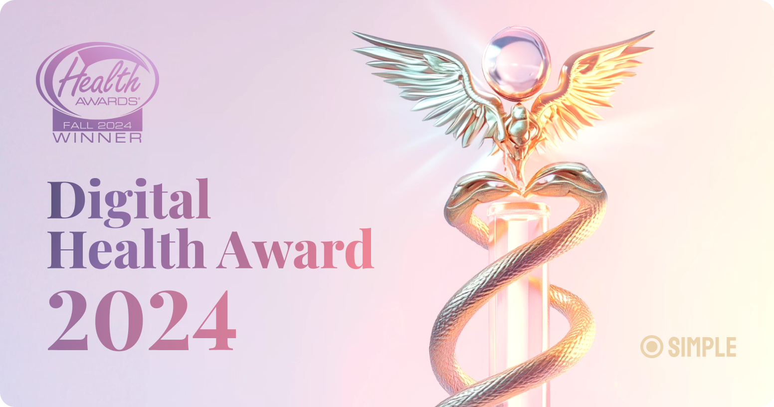 Simple earns bronze at the Digital Health Awards 2024