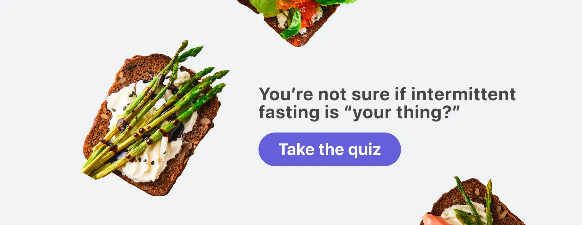 Get personalized intermittent fasting coaching and meal planning
support