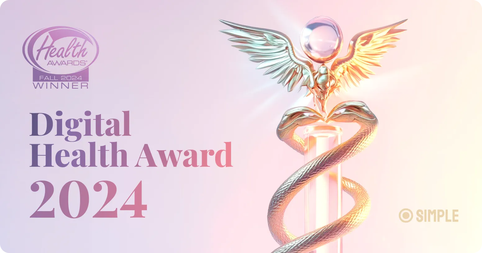 Simple app wins bronze at Digital Health Awards 2024 for excellent mobile health and weight loss technology