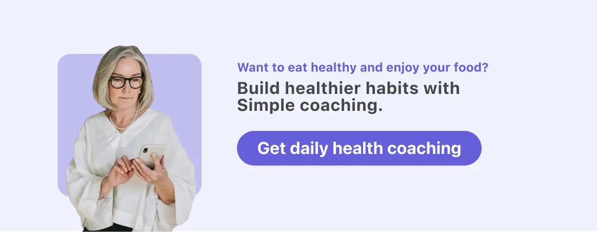 Get Simple app support for intermittent fasting with diabetes and
personalized health coaching