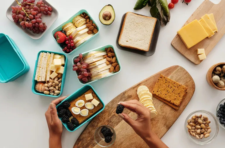 How to meal plan like a pro showing meal prep containers and healthy meal planning guide for better nutrition