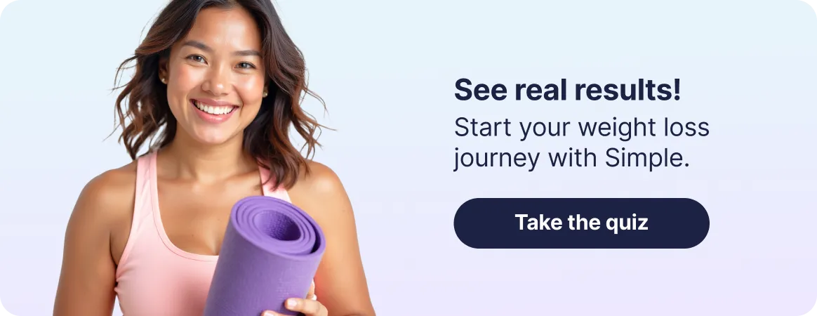 Avo™ AI coach weight loss results and success stories from Simple App
users