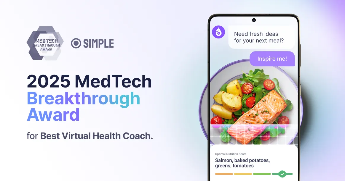 Avo™ AI coach wins 2025 MedTech Breakthrough Award for Best Virtual Health Coach recognition