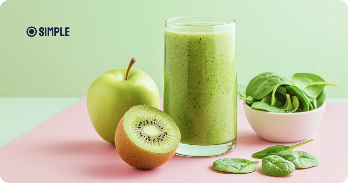 Healthy weight loss smoothies with protein fiber vitamins and whole food ingredients for nutrition