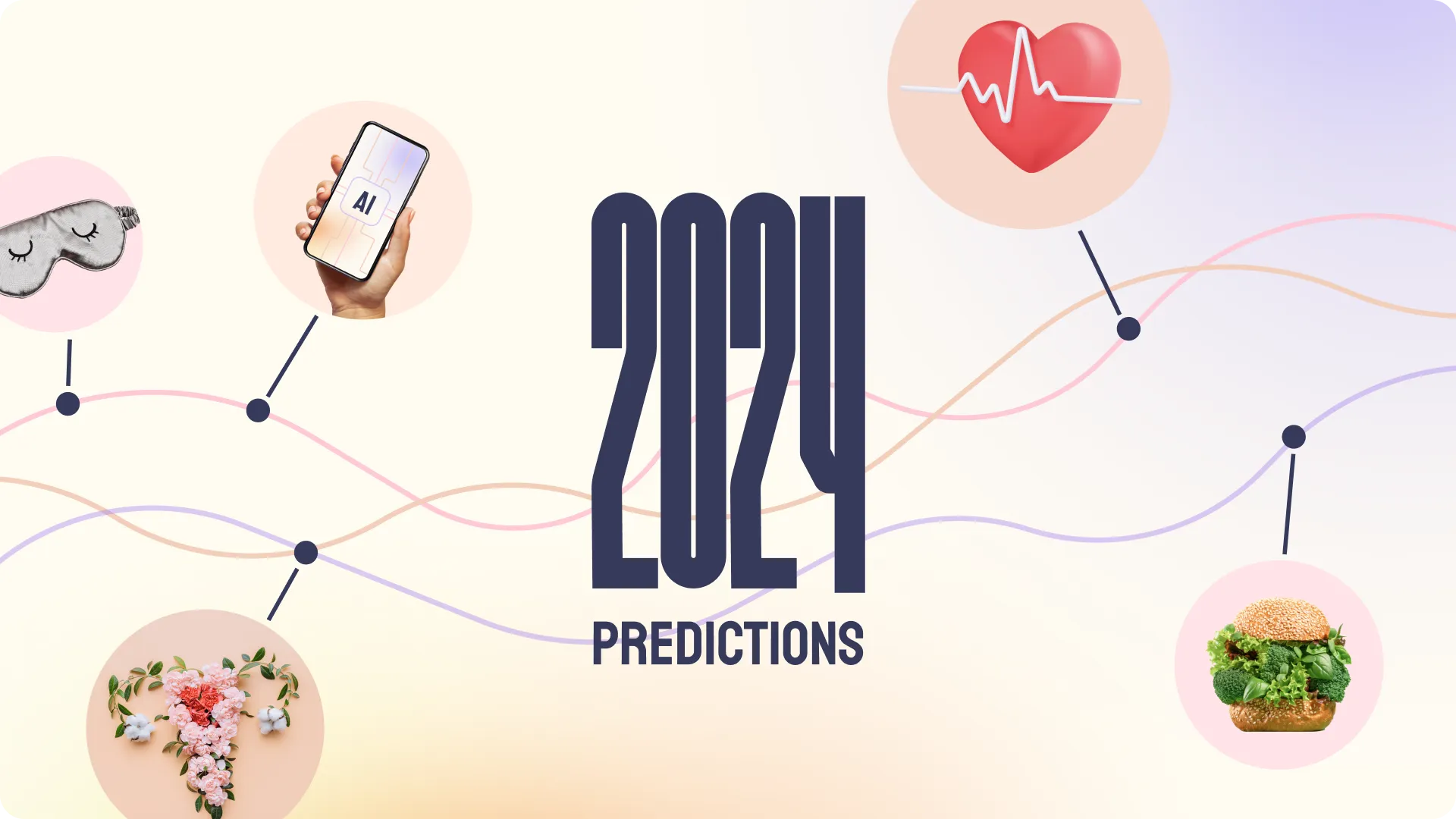 2024 wellness trends including self-care practices sleep optimization and AI health technology innovations